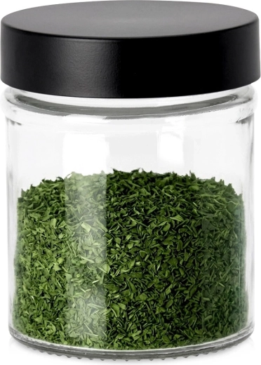 Glass jar for dry foods with screw-on lid 300 ml