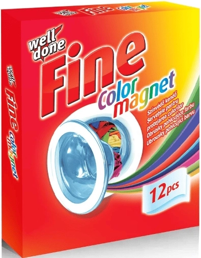 Well Done Fine wasdoekjes die kleuren opvangen 18 stuks