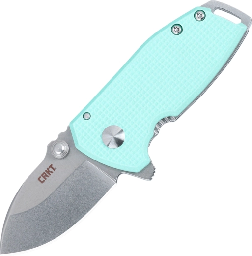 CRKT Squid Compact Blue folding knife 4.4 cm, D2, stonewash, G10