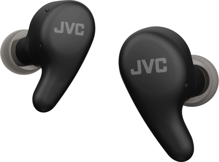 JVC Gumy True Wireless Headphones with Noise Cancelling – Black