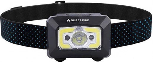 Hoofdlamp Superfire X30, 340 lm, USB