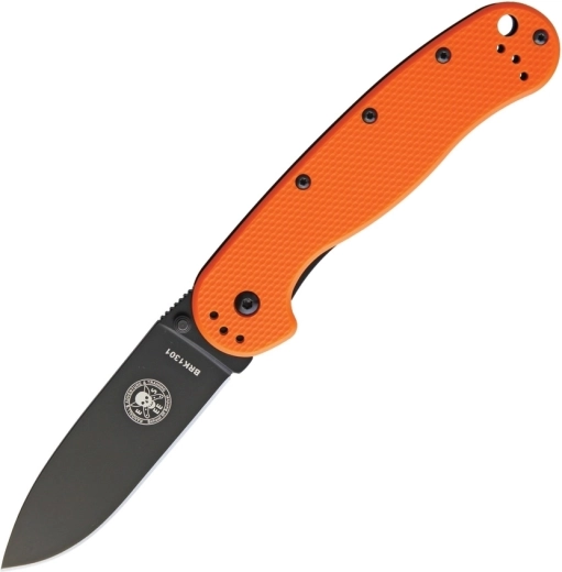 ESEE Avispa Black Orange zakmes voor outdoor 8,9 cm