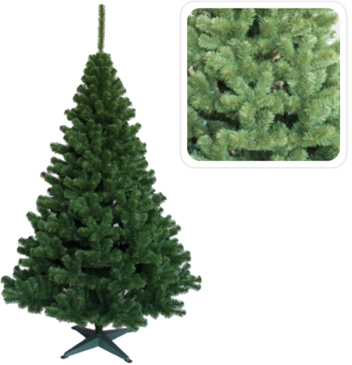Artificial Christmas fir tree 220 cm - 1 piece