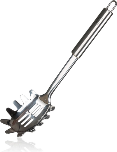 AZORA spaghettilepel van roestvrij staal 30 cm