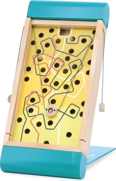 Vilac Labyrinth 2-in-1 – wooden balancing game for dexterity training