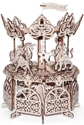 Wooden 3D Puzzle WOOD TRICK Carousel