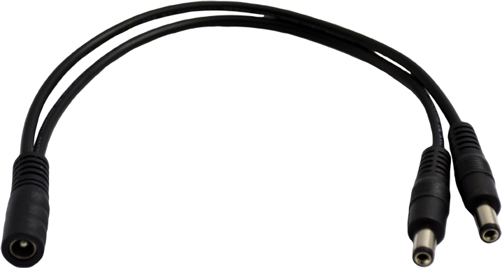 Solight Stromverteiler für LED-Streifen 5,5 × 2,1 mm (1× Buchse auf 2× Stecker)