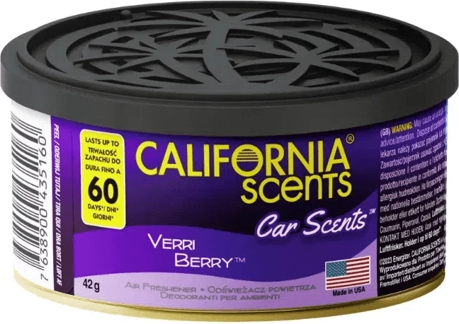 Autoduft California Scents Verri Berry – Blaubeere
