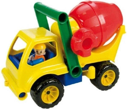 Kids' Concrete Mixer 27 cm – Plastic Construction Toy