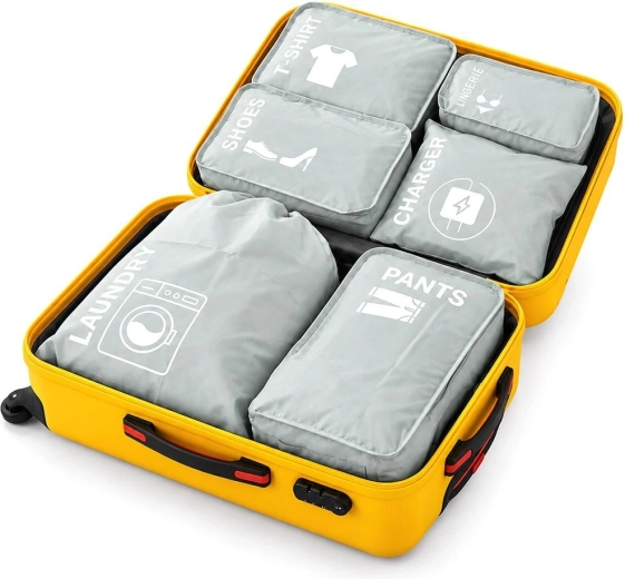 Vilde Travel Luggage Organizers - 6 pcs