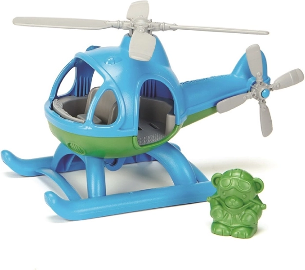 Green Toys helikopter blauw