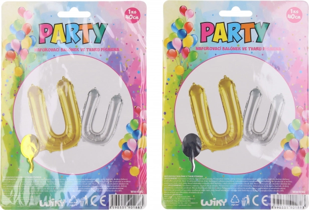 Ballon gonflable - lettre U