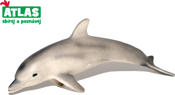 Hand-painted dolphin figurine 11 cm