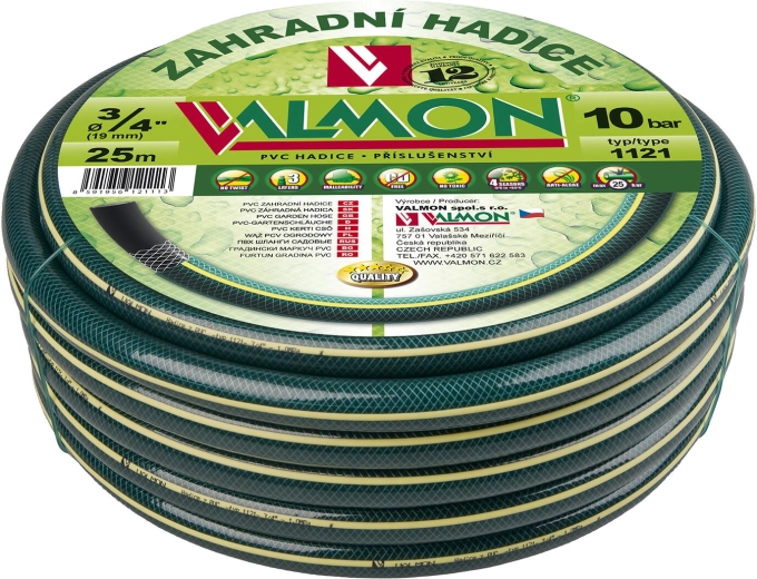 Gartenschlauch 1/2" grün, blickdicht, 15 m