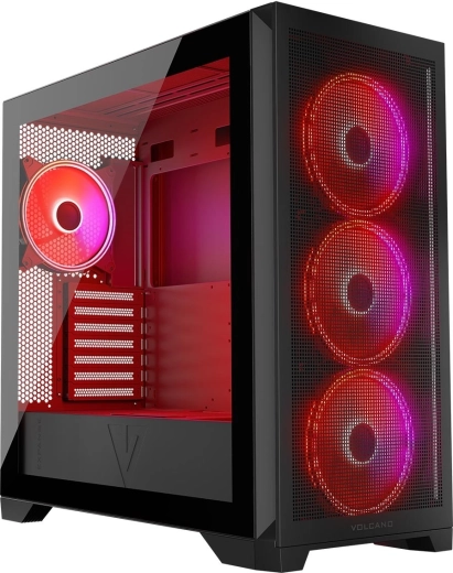 Boîtier PC VOLCANO Expanse S ARGB noir