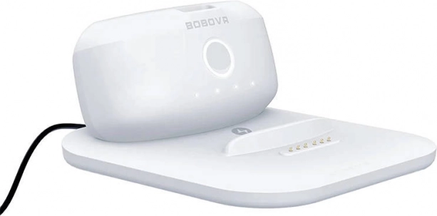 Oplaadstation en B2‑batterij voor BOBOVR