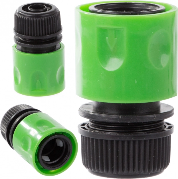 Snelkoppeling 1/2 voor tuinslang