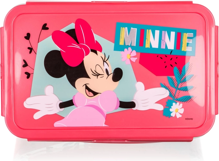 Broodtrommel MINNIE 1,19 l met klipsluiting