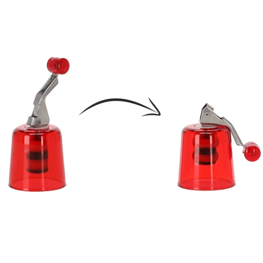 Clamp stopper with ring for bottles 0.5–1.5 L, set of 12 pcs