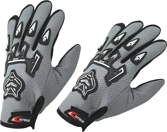 AG222B MOTORRADHANDSCHUHE GRAU