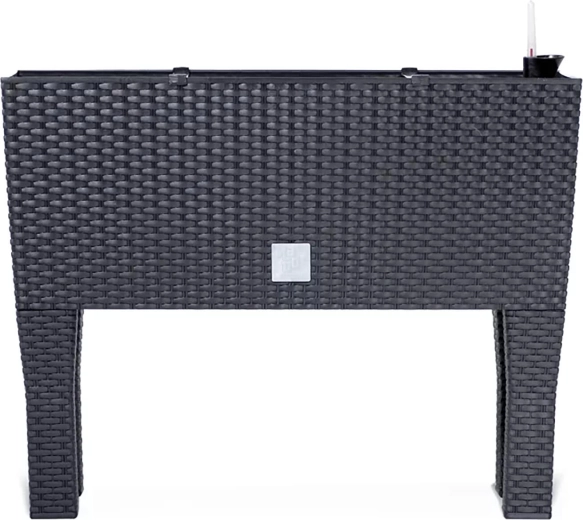 Jardinière surélevée auto-irrigante Rato Case High 60 × 25 × 46 cm, anthracite
