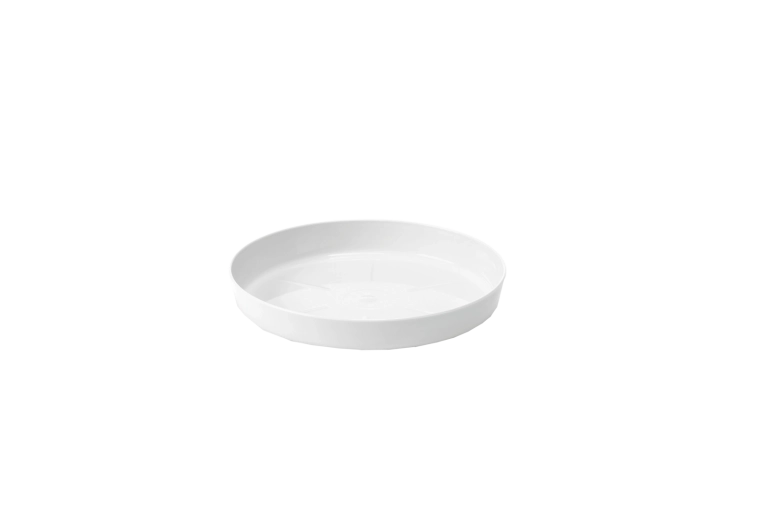 Sous-plat blanc pour pot de fleurs Lamela 11,2 cm