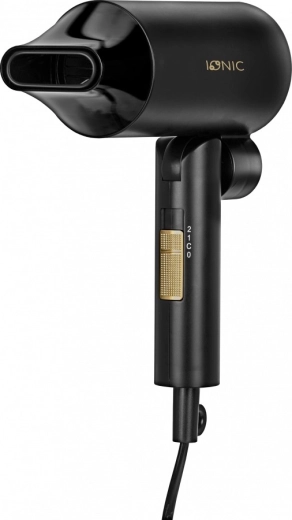 Sèche-cheveux ionique pliable 1800 W avec concentrateur magnétique