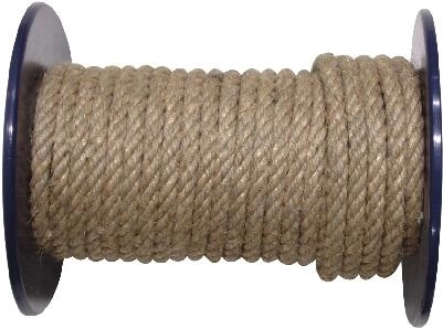 Corde torsadée naturelle 4 mm avec polypropylène, 100 m