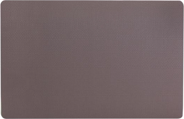 Brown plastic placemat 44 × 28.5 cm