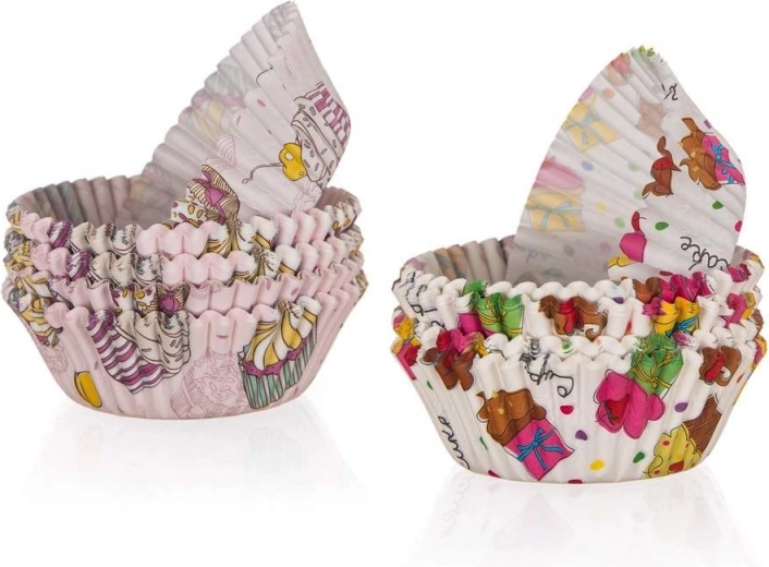 Lot de moules à MUFFINS 8,7 cm, 100 pcs