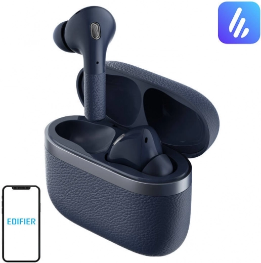 Wireless Headphones Edifier W260NC with ANC in Dark Blue