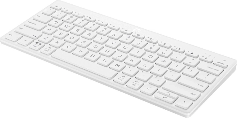 Wireless Compact Keyboard Classic 350 White
