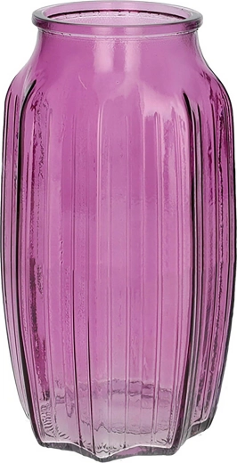 Suko Vase, Purple Transparent, 22 cm