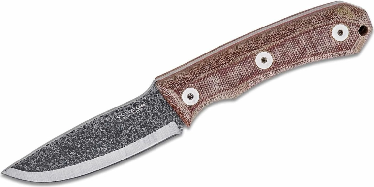 Condor Mountain P.A.S.S. Carry couteau universel 8,9 cm, brun, Micarta, étui en cuir