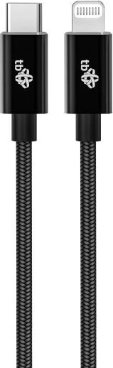 Lightning MFi Cable - USB C Black 1m