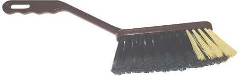 Balai à main en plastique avec poils souples