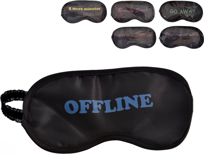 Schlafmaske – 6 Designs (Mix)