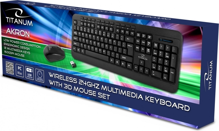 Gaming Set Esperanza Titan Keyboard and Mouse