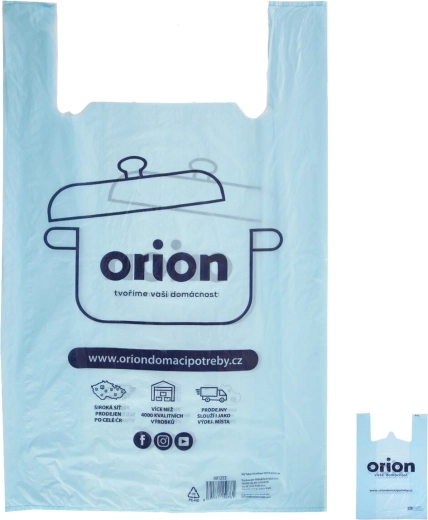 Sac publicitaire en plastique type « gilet » RM SK/CZ 40 × 66 cm