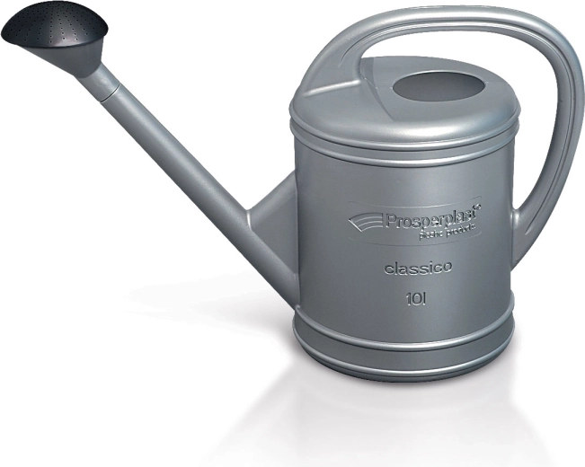 Prosperplast Classico Garden Watering Can 5 L, Silver