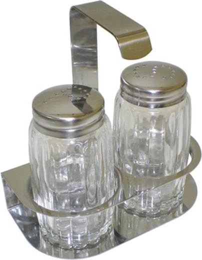 Ensemble d’assaisonnement Toro – sel et poivre, acier inoxydable et verre