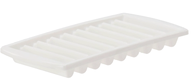 Bac à glaçons avec couvercle Dunya, plastique et silicone