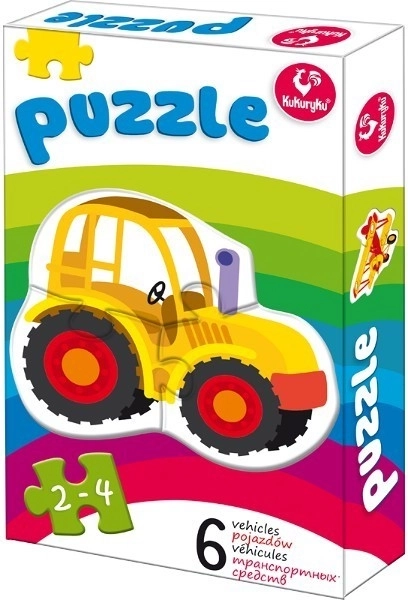 Erstes Puzzle – Fahrzeuge
