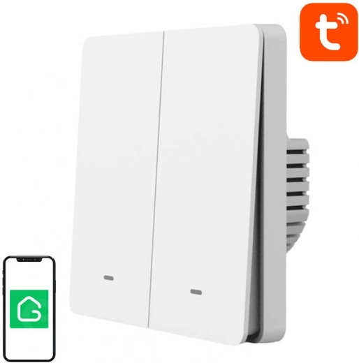 smart Wi‑Fi light switch GOSUND SW9 TUYA (double)