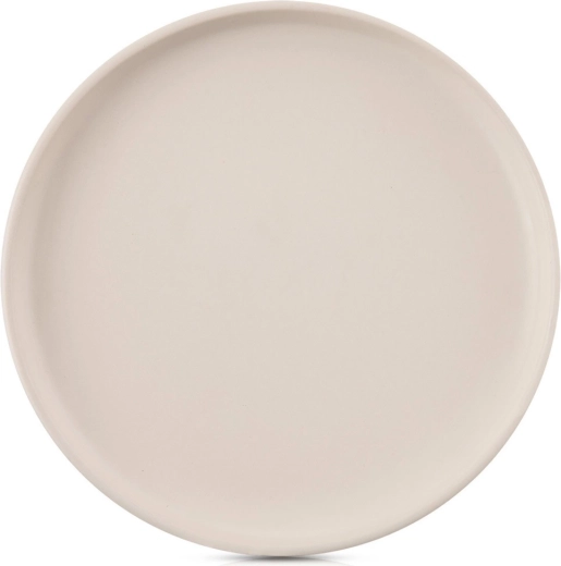 Assiette plate en céramique SKANDI 26,5 cm crème