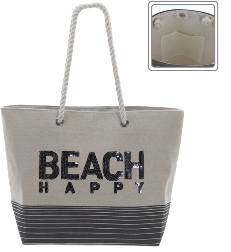 Sac de plage Beach Happy 50 × 35 cm