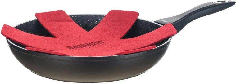 Aluminum Frying Pan LUMIA 26 cm with Non‑Stick Surface and Temperature Ring