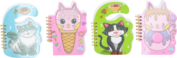 Unruled Spiral Bound Notebook 9.5x13 cm 50 Pages