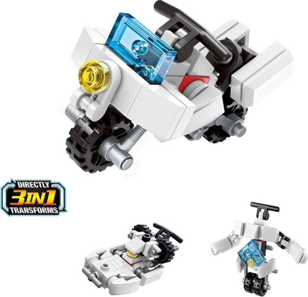 QMAN Motorcycle 3-in-1 – mini building set (36 pieces)