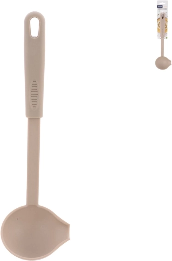 ECRINA Schöpflöffel mit Ausgießer aus PBT-Thermoplast, 29 cm